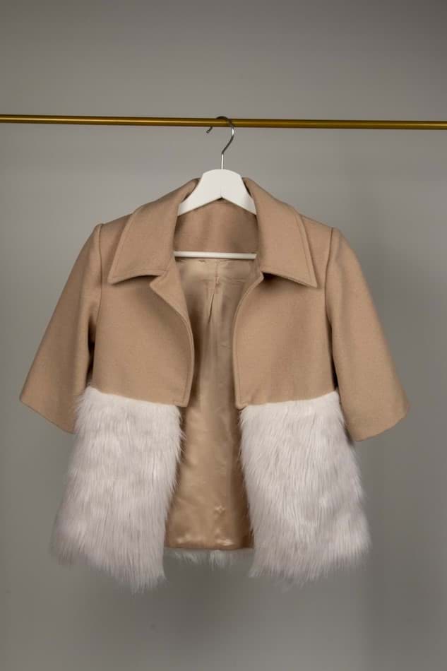 Picture of CASHMERE AND FUR COAT